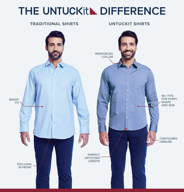 Illustration for article titled At UNTUCKit, Clothes Make the Man, and the Man Needs Help